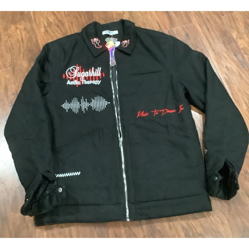 Sugarhill Jacket Audio Therapy  Size Medium Sick Jacket Retail $200.00